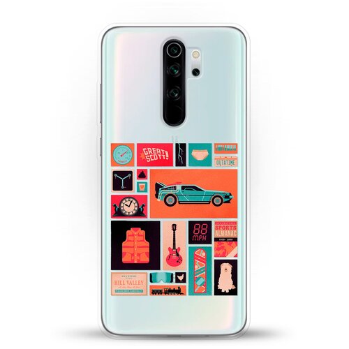 фото Силиконовый чехол back на xiaomi redmi note 8 pro andy & paul