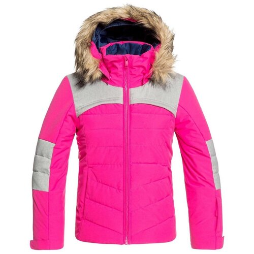 Куртка Сноубордическая Детская Roxy 2019-20 Bamba Girl Beetroot Pink (Возраст:8)