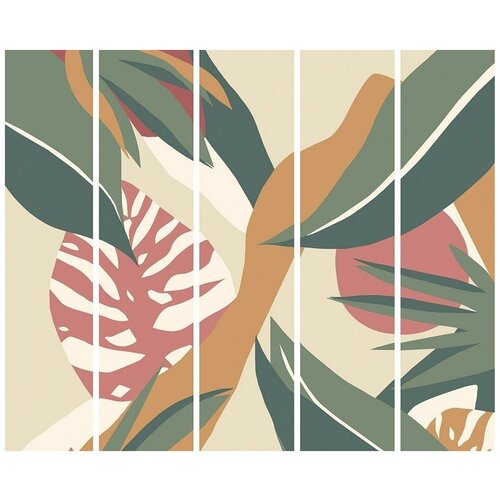 Панно Lutece California Nostalgie 27200107 Винил на флизелине 2526 Разноцветный Листья 19800₽