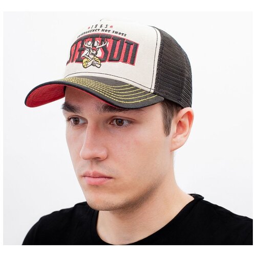 фото Бейсболка с сеточкой stetson 7756107 trucker cap hot shots, размер one