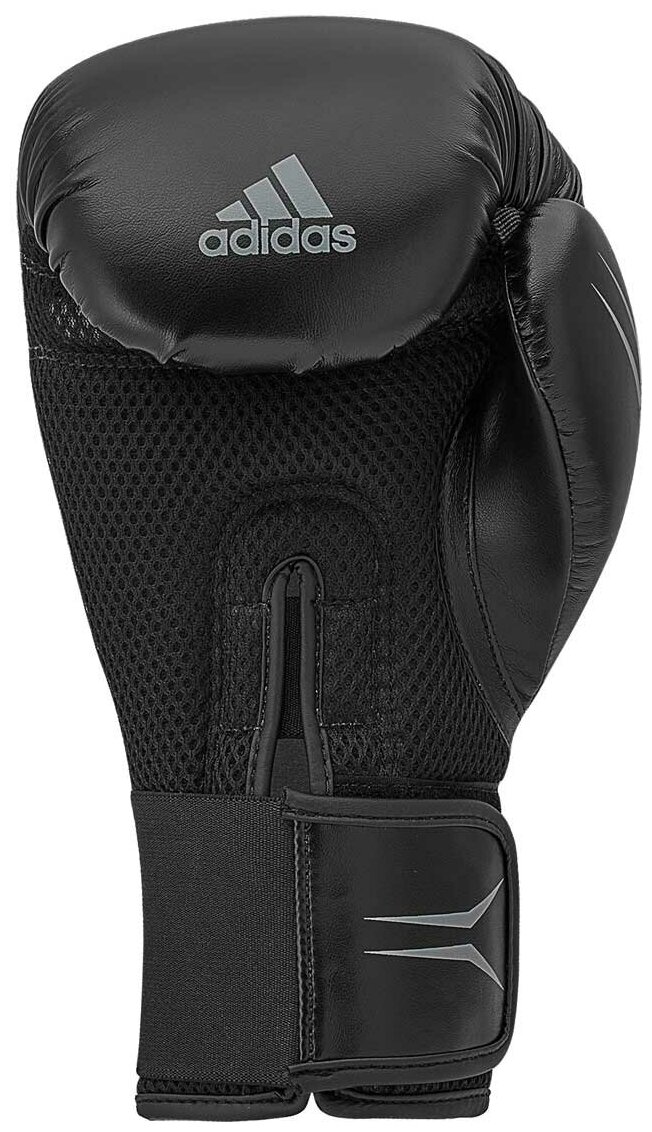 Перчатки боксерские Speed Tilt 150 черные, 14 унций Adidas - фото №2