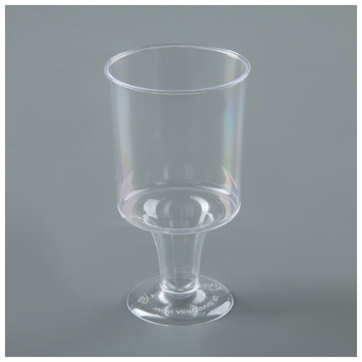 фото Рюмка одноразовая «Кристалл», 50 мл, цвет прозрачный