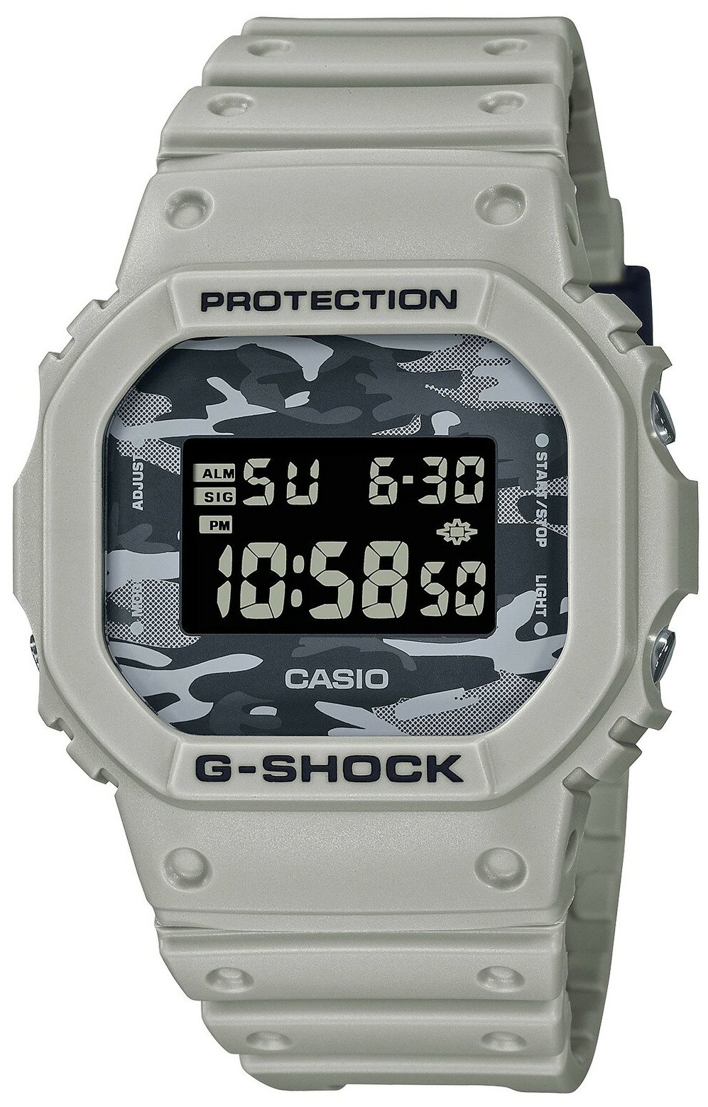 Японские наручные часы Casio G-SHOCK DW-5600CA-8ER с хронографом