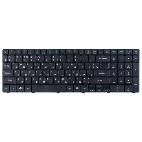 Клавиатура MP-09B23SU-6983 для Acer Aspire E1-571G, 5750, 5742G, 7750G, 7741G, 5552G и др клавиатура для ноутбука acer aspire 4520 emachines e510 черная