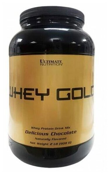 Ultimate Nutrition, Whey Gold, 908 г (ванильный)