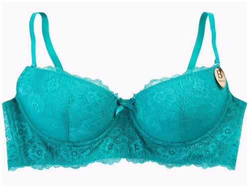 Бюстгальтер  Innamore Basic Lace, размер 2B (70B), зеленый