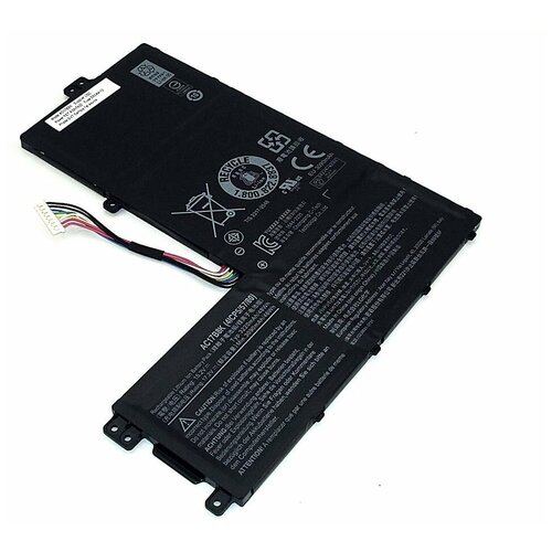 kormushka pirs pryamougolnaya 52g Аккумуляторная батарея для ноутбука Acer Swift 3 SF315-52 (AC17B8K) 15.2V 3220mAh черная