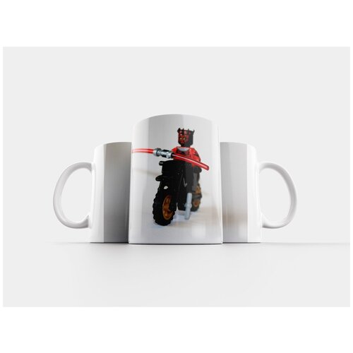 фото Кружка "lego, мотоцикл, игрушка" 320 мл lotsprints