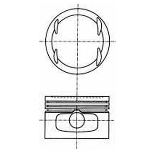 Поршень Nural 87-116107-00