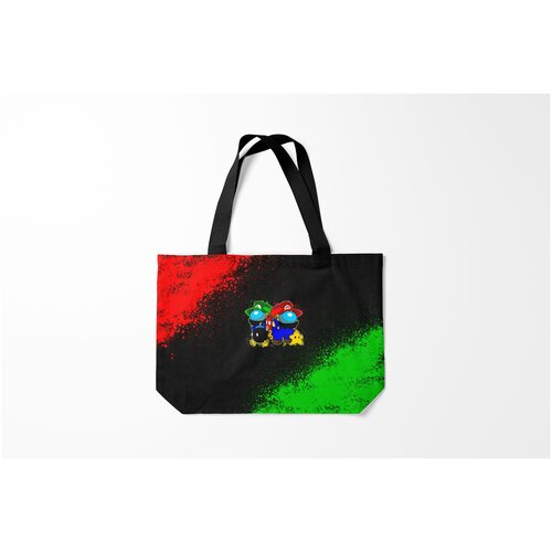 фото Сумка-шоппер / 46х35 см / геймерам / among us burnettie