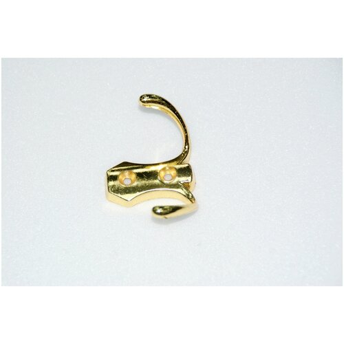 Крючок двойной, золотой