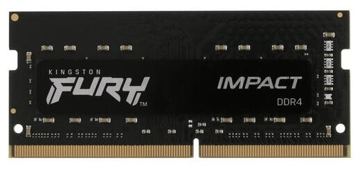 Оперативная память Kingston FURY Impact 16 ГБ DDR4 3200 МГц SODIMM CL20 KF432S20IB/16