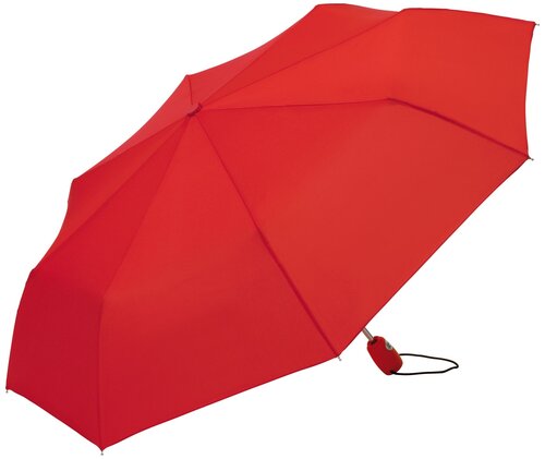 Зонт FARE, автомат, 3 сложения, купол 97 см, 8 спиц, система «антиветер», чехол в комплекте, красный