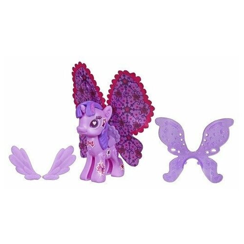 фото My little pony (hasbro) mlp pop конструктор пони с крыльями искорка / twilight sparkle b0373 / b0371