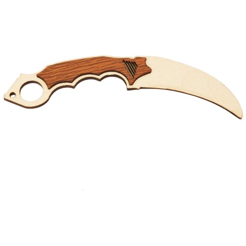 Нож деревянный Керамбит нож игрушечный керамбит морская пехота 20 см
