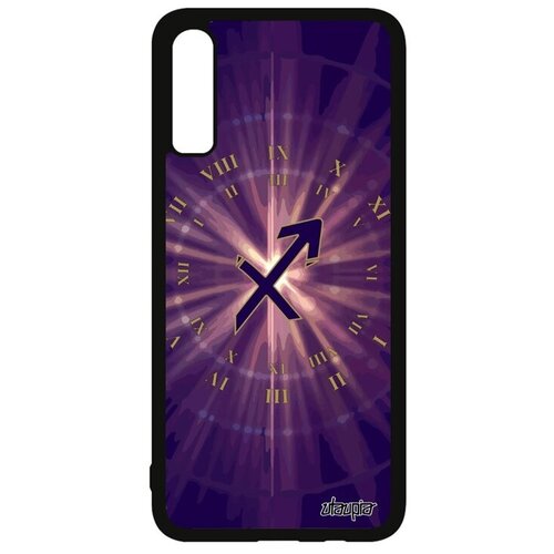 фото Защитный чехол на смартфон // galaxy a70 // "гороскоп стрелец" астрологический календарь, utaupia, фиолетовый