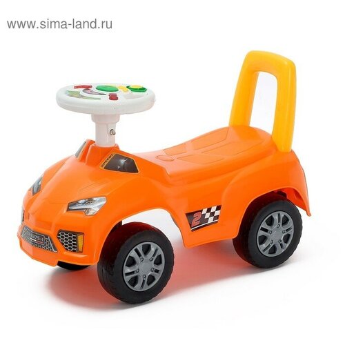 фото Толокар qunxing "ламбо", свет и звук, оранжевый qunxing toys