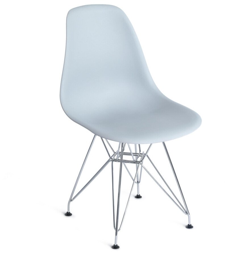 Стул TetChair CINDY IRON CHAIR (EAMES) (mod. 002) / 1 шт в упак. (металл, пластик, 51x46x82,5, серый