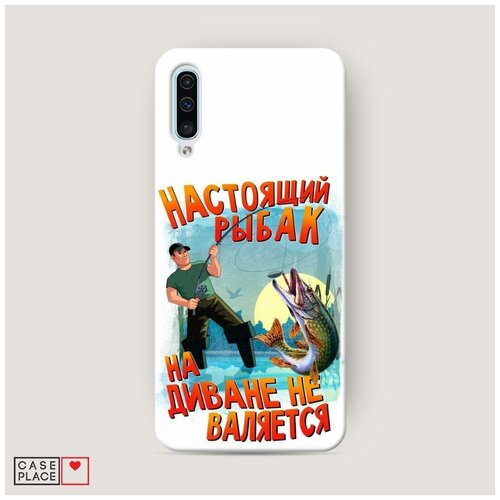 фото Чехол пластиковый samsung galaxy a50 настоящий рыбак case place