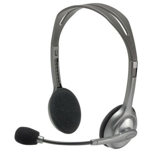 Гарнитура Logitech Stereo Headset H110 981-000271 2xmini jack 1 шт 2340₽