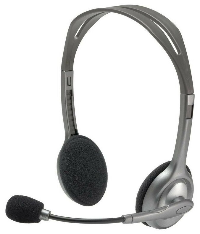 Гарнитура Logitech Stereo Headset H110 (981-000271) 2xmini jack 1 шт.