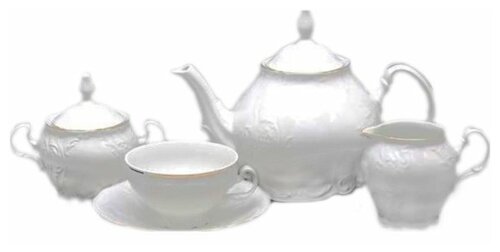Чайный сервиз на 6 персон 15 предметов Thun 
