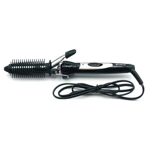 Плойка - щипцы для завивки с насадкой 2908 FSN съемная щетка расческа Цвет Черный 180000₽