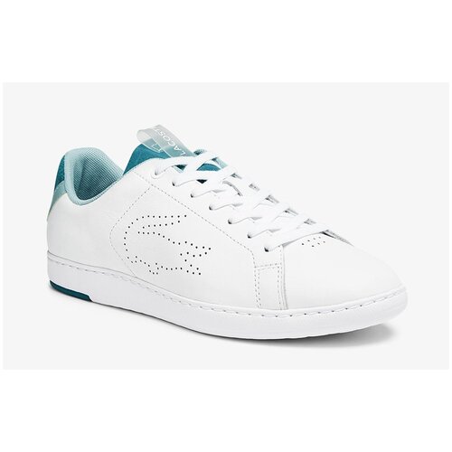 фото Кроссовки lacoste 741sfa0036-1r4 женские, цвет белый, размер t35