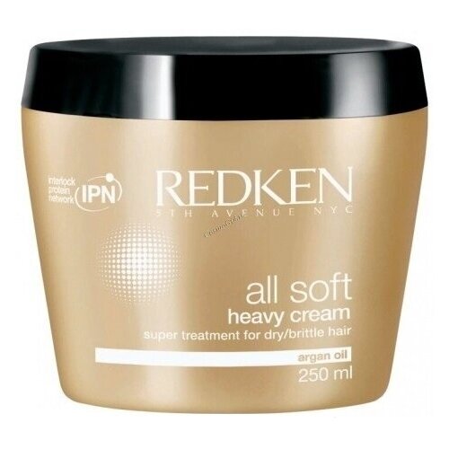 Купить Маска для волос питательная Redken All Soft Heavy Cream с аргановым маслом 250 мл