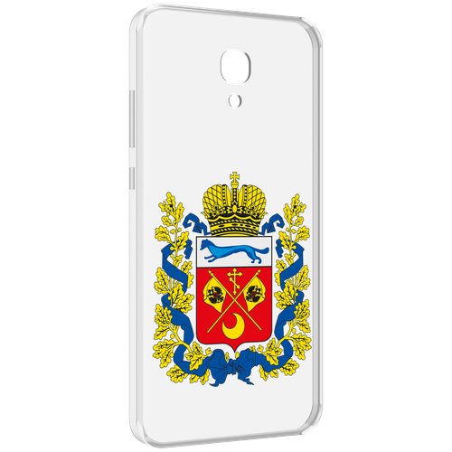 Чехол MyPads герб-оренбургская-область для Meizu M6 (M711Q) задняя-панель-накладка-бампер
