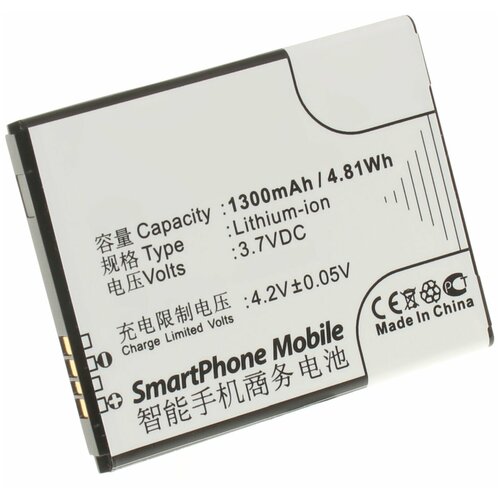 Аккумулятор iBatt iB-U1-M584 1300mAh для Alcatel One Touch Pixi 3 4.5, One Touch 2008G, One Touch Pop C2, One Touch 5020D, батарея аккумулятор для alcatel one touch 4027d pixi 3 tli014a1