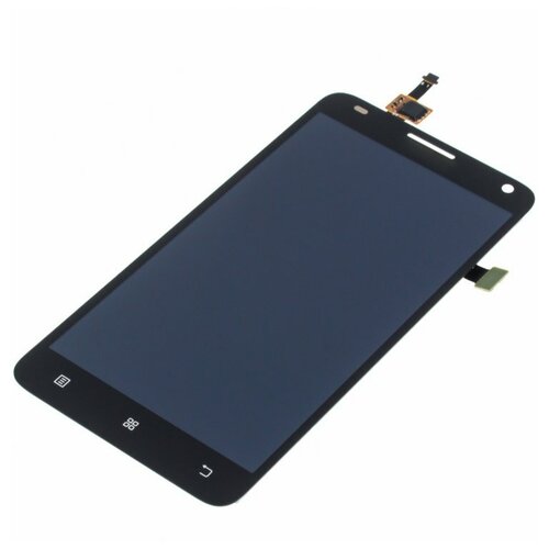 Дисплей для Lenovo IdeaPhone S580 (в сборе с тачскрином) черный аккумулятор для lenovo s580 bl225 2150mah