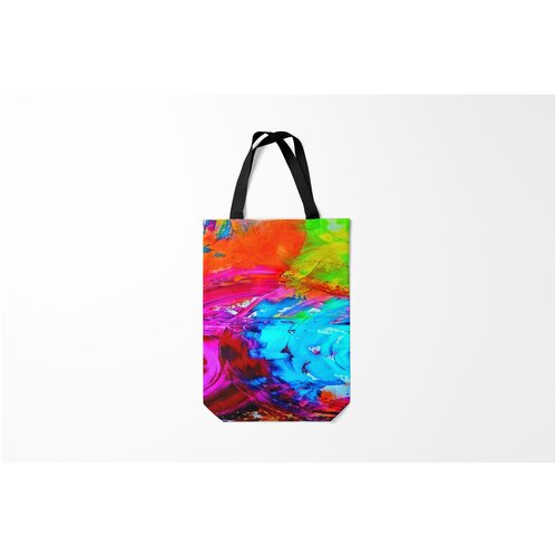 фото Сумка-шоппер / 31х42 см / тренды / tie dye burnettie