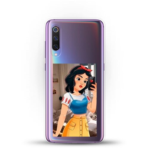 фото Силиконовый чехол белоснежка на xiaomi mi 9 andy & paul