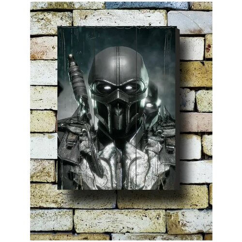 Картина на досках ''Мортал Комбат. Нуб Сайбот'' 30/40 см