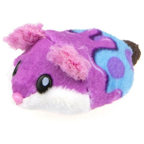 Купить Интерактивная игрушка Zuru Хома Дома Хомячок с ароматом жвачки, голубой-фиолетовый