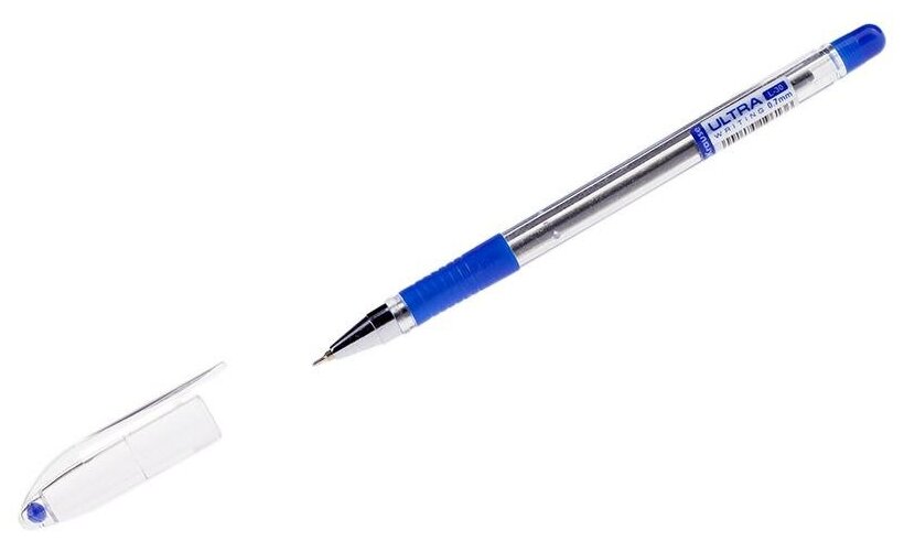ручка шариковая Erich Krause, 0,7 мм, синяя (упаковка 12 шт) - фото №17