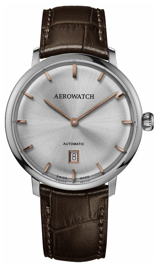 Наручные часы AEROWATCH Heritage, серебряный