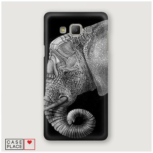 фото Чехол пластиковый samsung galaxy a5 костяной слон case place