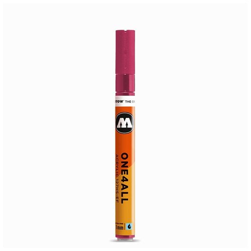 Акриловый маркер Molotow 127HS One4All 2 мм 127208 (200) розовый 2 мм