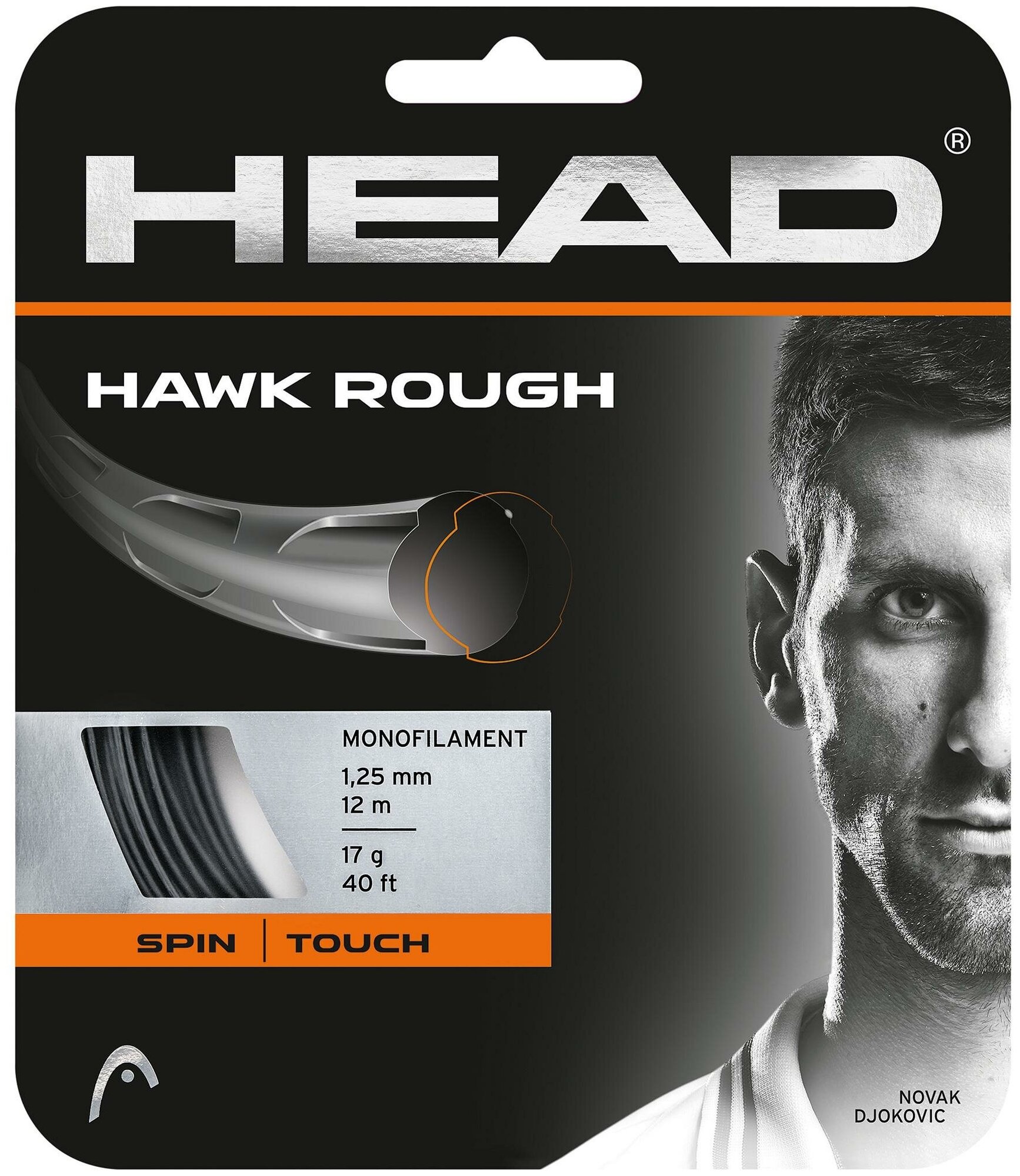 Теннисная струна Head Hawk Rough 281126-16 (Толщина: 130)