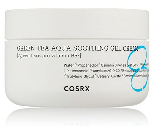 Крем для лица Корейская косметика Green Tea Aqua Soothing Gel Cream COSRX 50 мл