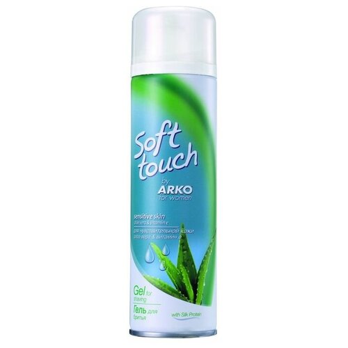 Гель для бритья Arko Women Soft Touch Sensitive Skin, 200 мл