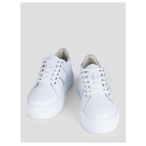 фото Кеды женские reversal 707001-5/белый-серебро-37