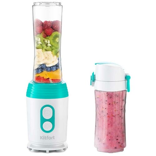 Блендер стационарный Kitfort КТ-3059-3 бело-бирюзовый 249000₽