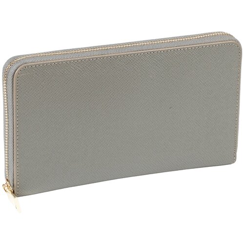 Кошелек Sefaro, натуральная кожа, зернистая фактура, на молнии, 2 отделения для банкнот, отделения для карт и монет, потайной карман, красный