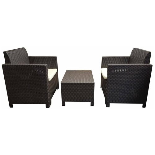Комплект мебели NEBRASKA TERRACE Set (стол, 2 кресла), венге, , шт