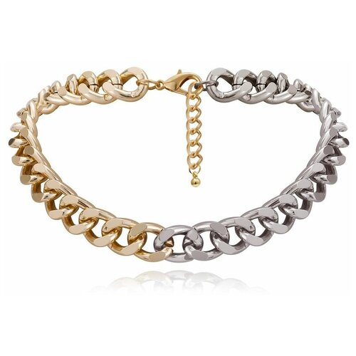 Бижутерия / Украшение на шею / Колье-цепь золото &серебро