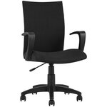 Кресло офисное TopChairs Harmony, черное - изображение