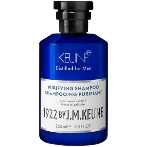 Keune шампунь 1922 for Men Purifying, 250 мл обновляющий шампунь для волос против перхоти 1922 by j m keune purifying shampoo шампунь 250мл